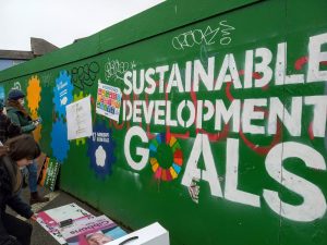 SDGs mural Cork