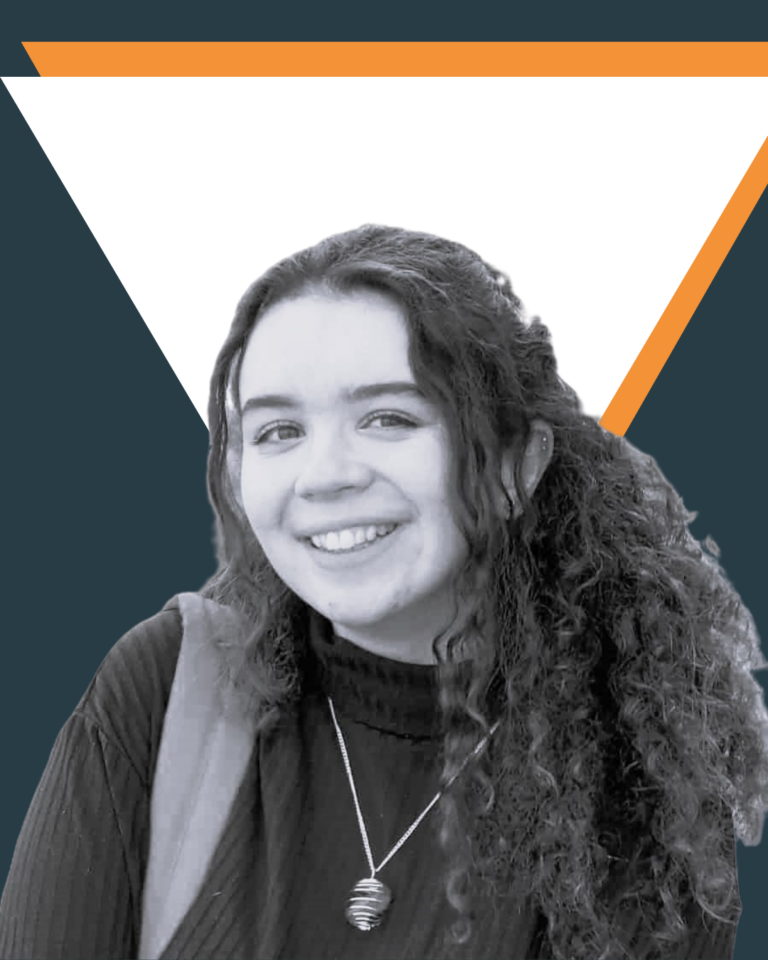 Black and White Image of Beth Doherty Climate Activist and Climate Youth Delegate for Ireland