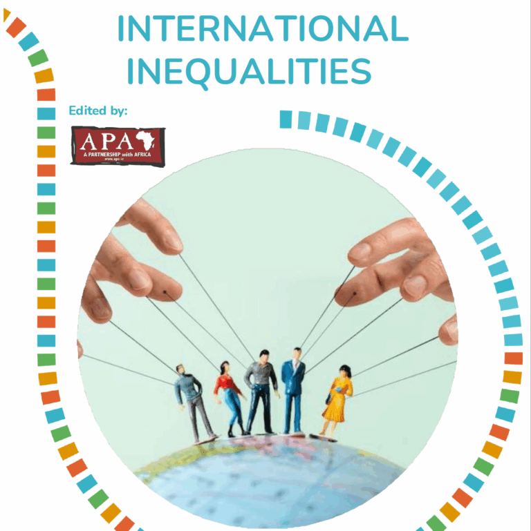 International Inequalities cover for teaching and learning unit by GET and APA