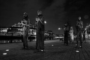 The Famine Memorial in Dublin, Ireland. Photo by Eddie Wong's photo via Flickr CC BY-NC-ND 2.0 licence