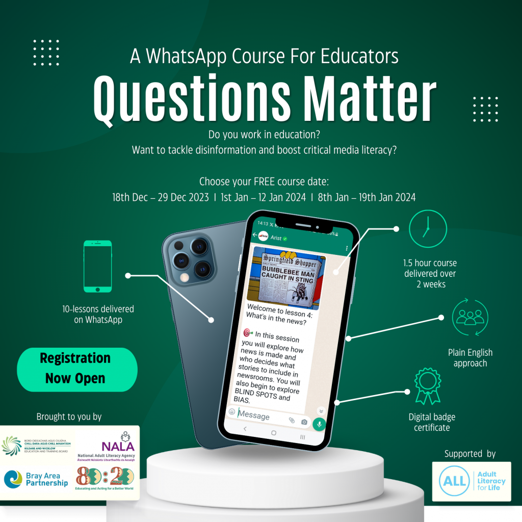 Questions Matter, Literacy