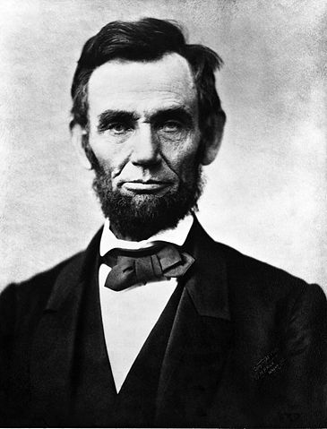 Photo: Abraham Lincoln, the sixteenth President of the United States (Nov 8, 1863) by Alexander Gardner/United States Library of Congress. Public domain (via Wikimedia).
